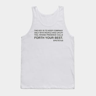 Epictetus Quotes Tank Top